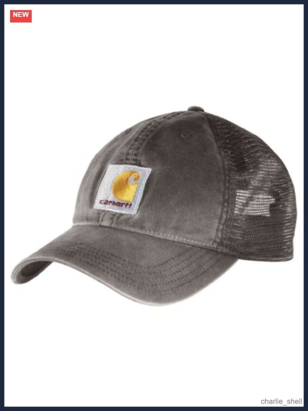 Carhartt Sandstone Meshback Baseball Cap Adjustable Coolmax Sweatband